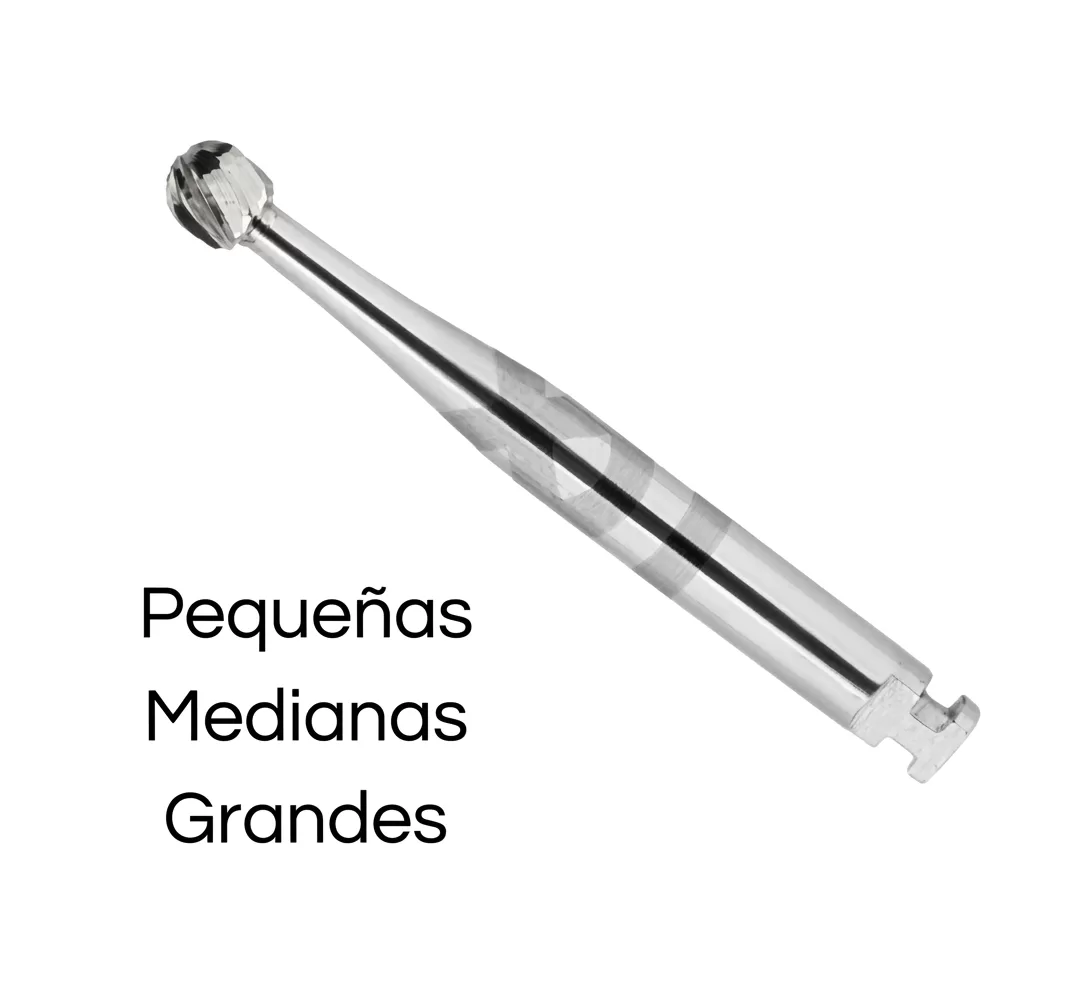FRESAS REDONDAS CARBURO (CONTRA ÁNGULO)