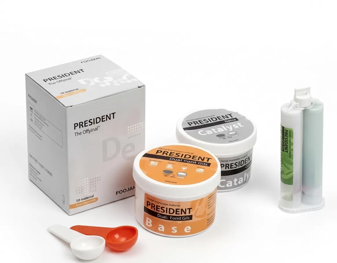 Kit Silicona Adicion Coltene President (Pesada + Liviana)