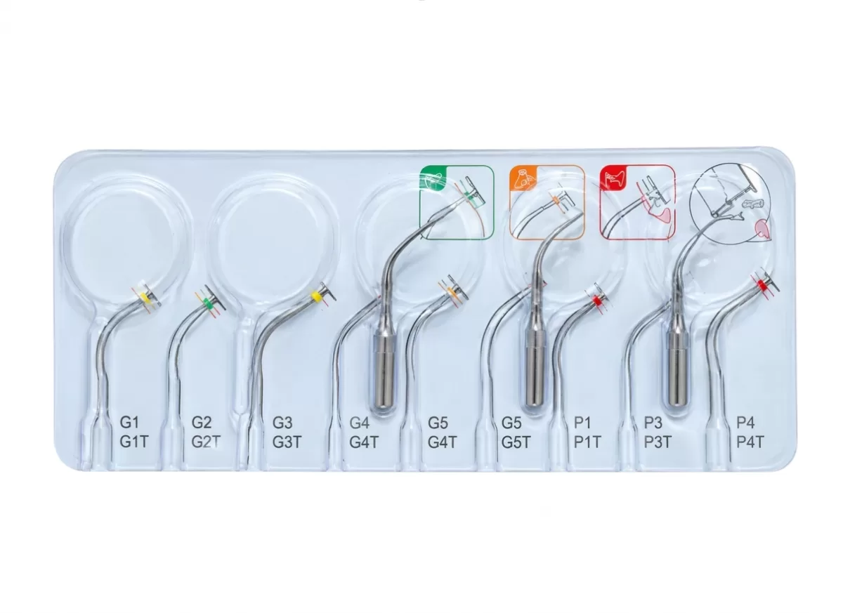 SET DE 3 PUNTAS SCALER/CAVITRON NEUMÁTICO