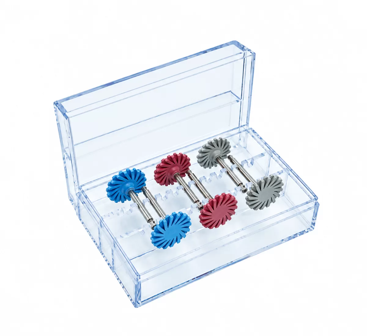 ESPIRALES PULIDO RESINA KIT x6 (Eurodental)