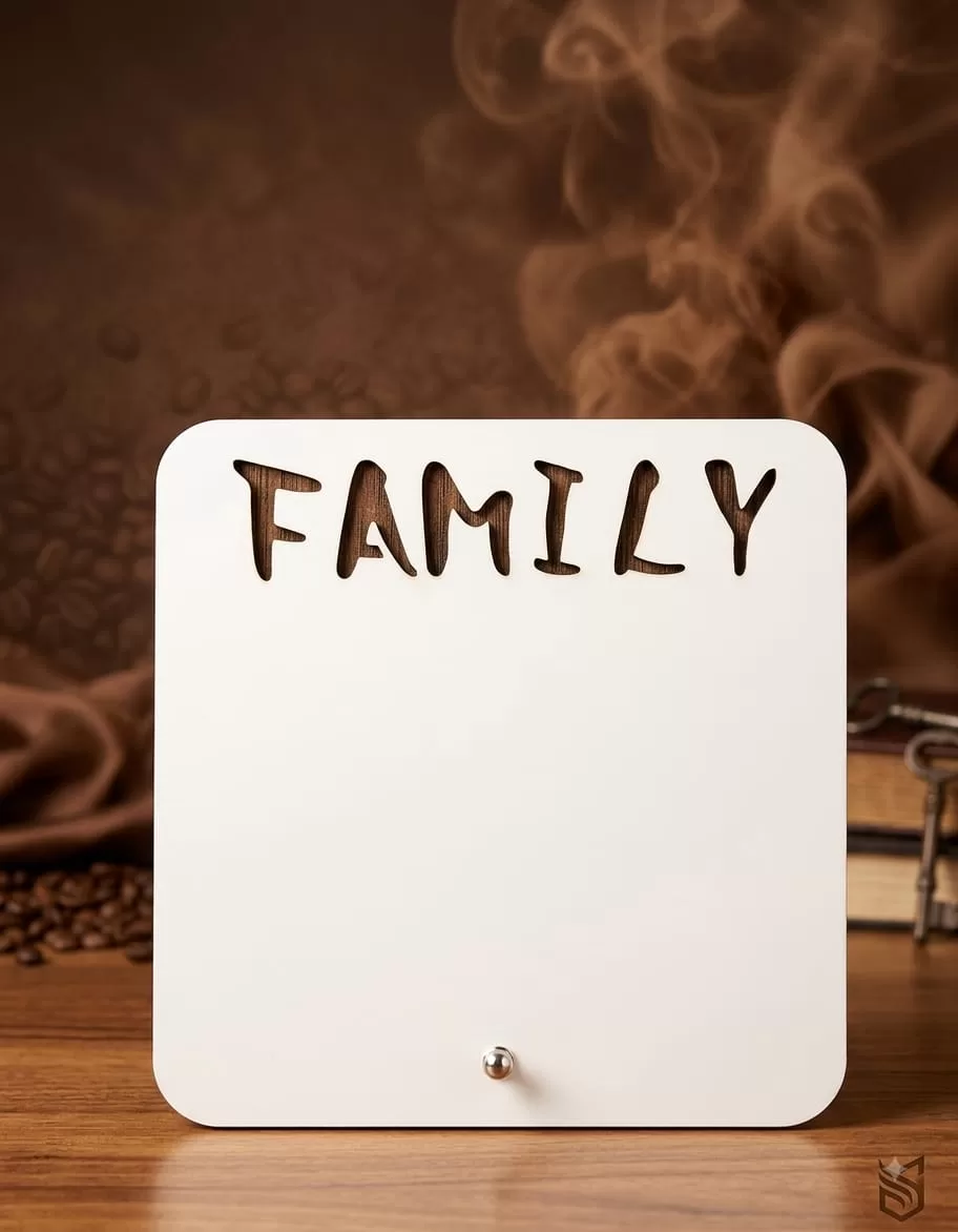 Retablo MDF Family 17 x 20 cm