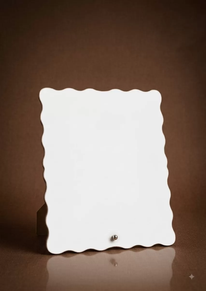 Retablo MDF Borde Irregular Curvo 17 x 20 cm